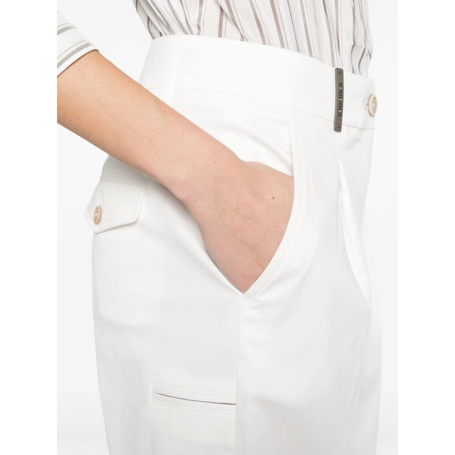 Peserico Trousers White