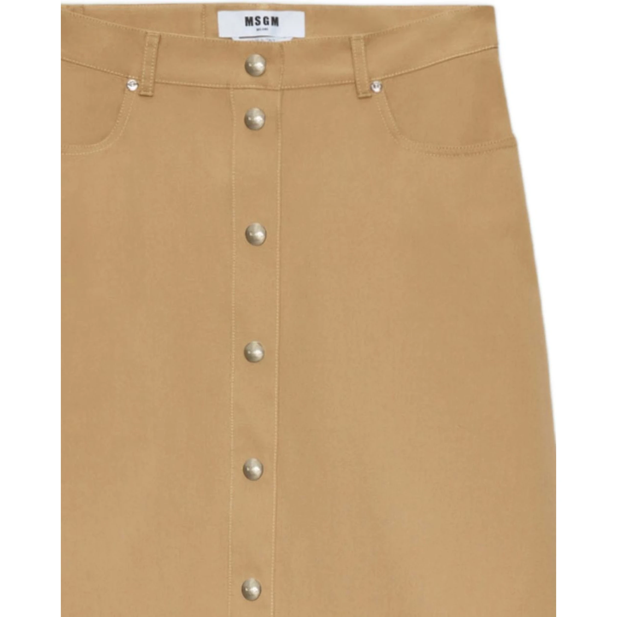 MSGM Skirts Beige