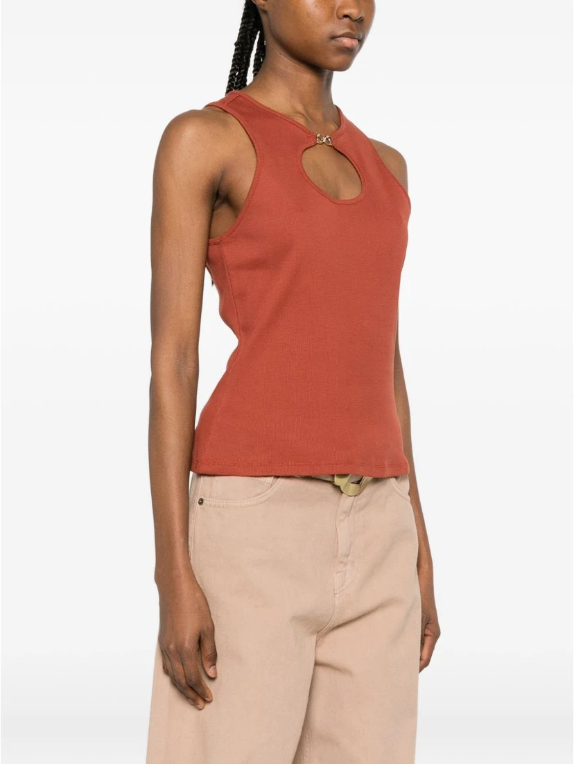 Twin-set T-shirts and Polos Brown