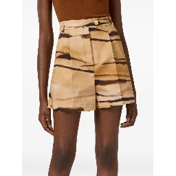 Elisabetta Franchi Shorts Camel