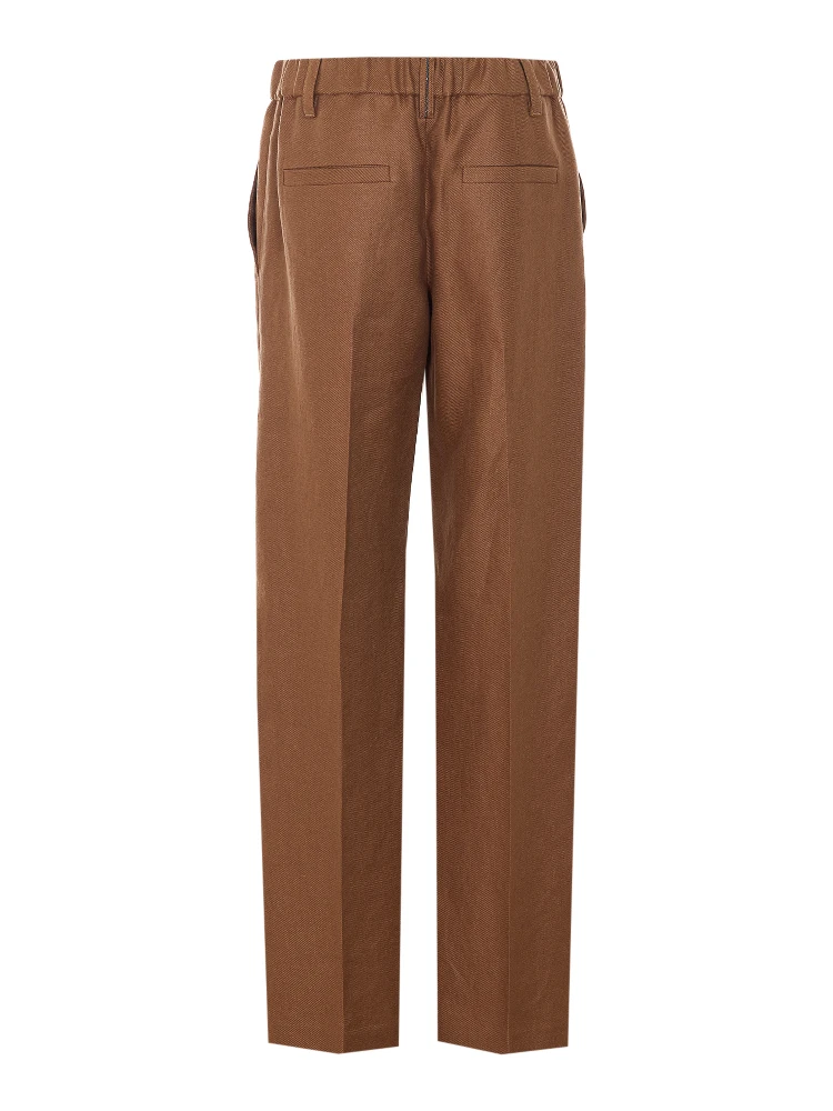 Brunello Cucinelli Trousers Brown alternative
