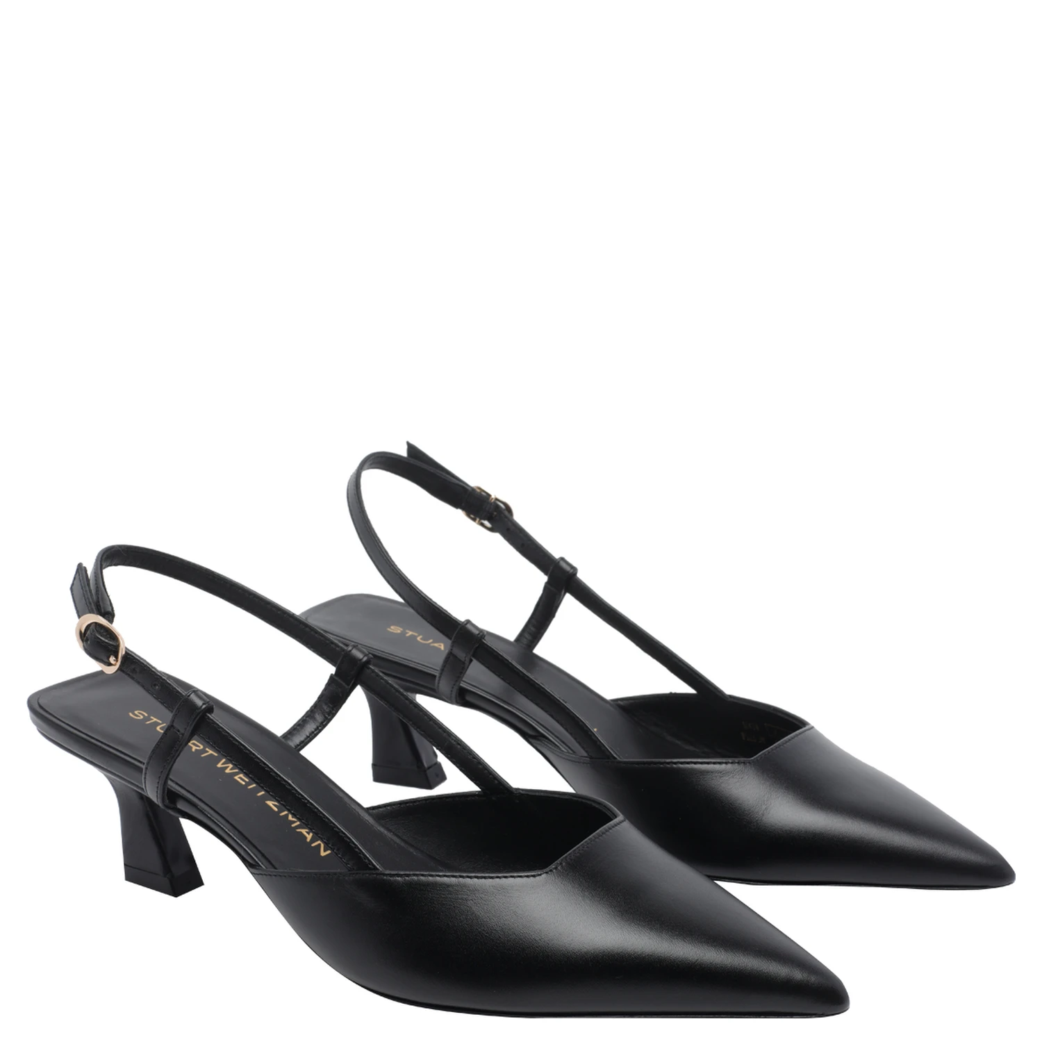 Stuart Weitzman With Heel Black