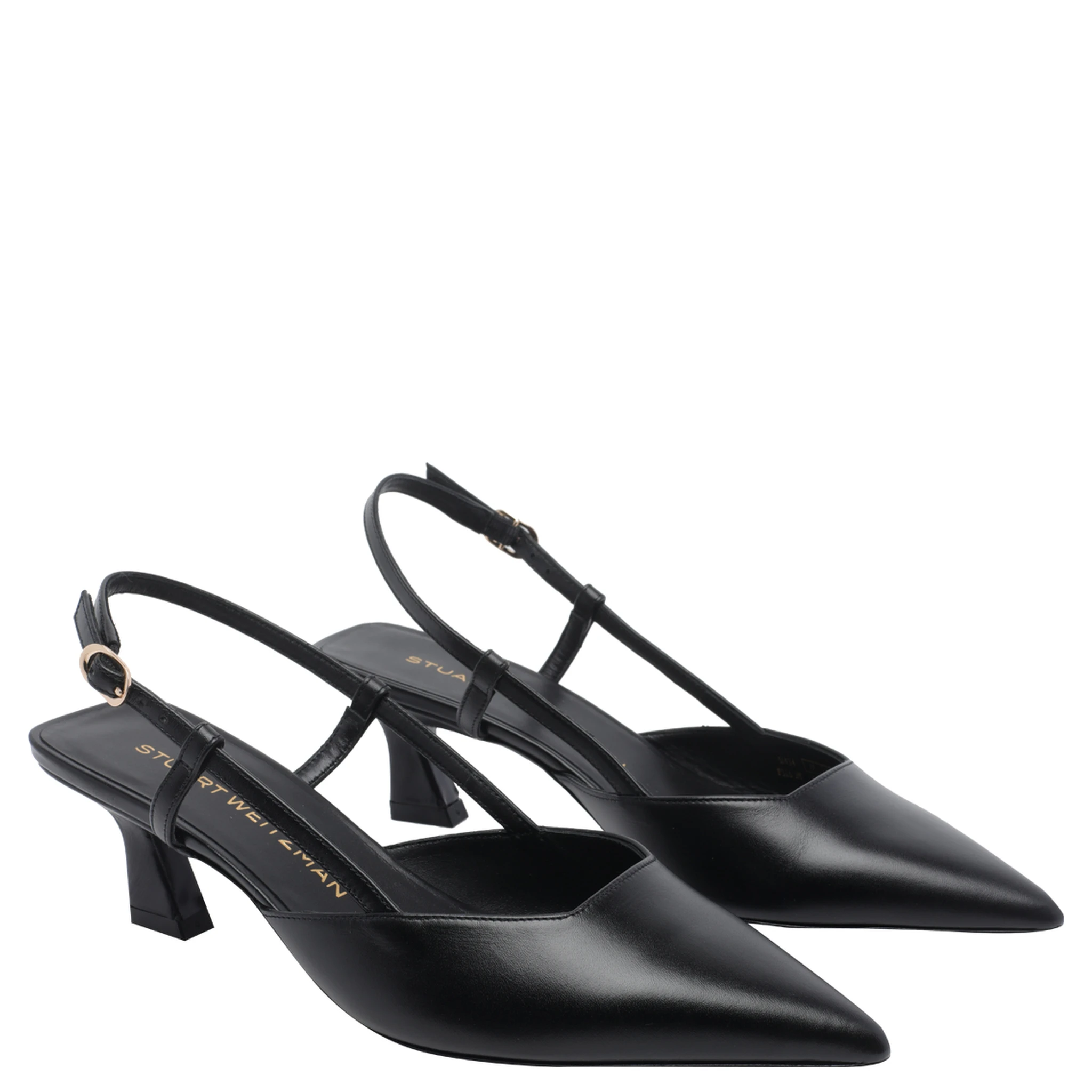 Stuart Weitzman With Heel Black