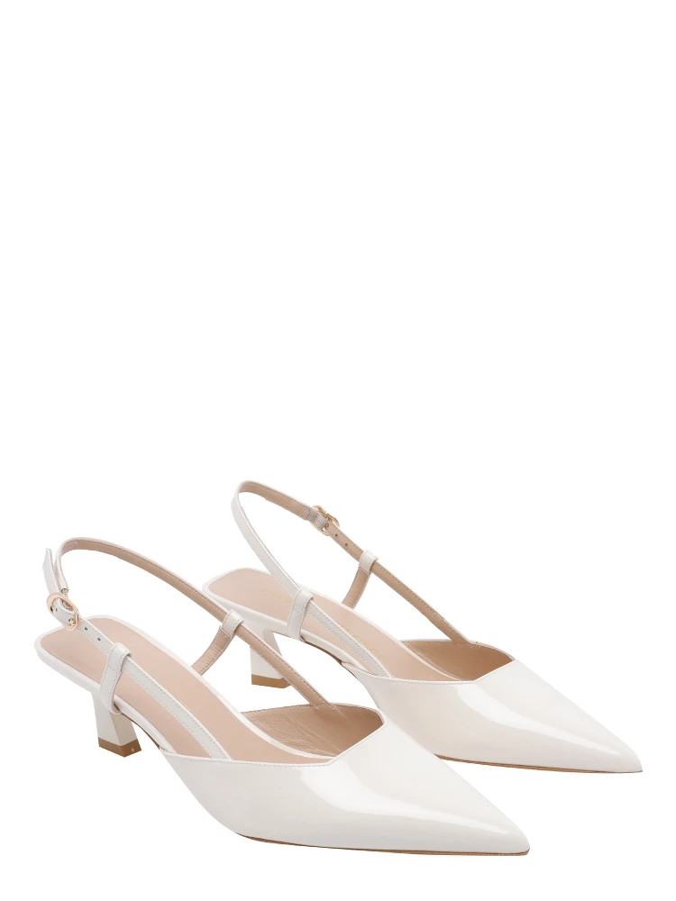 Stuart Weitzman With Heel White alternative