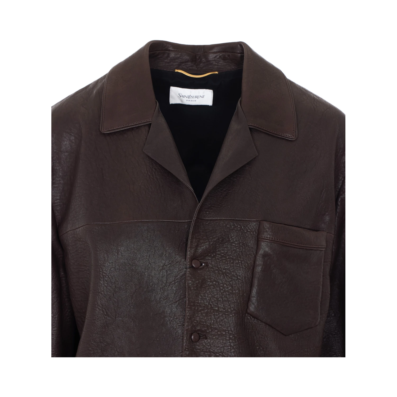 Saint Laurent Jackets Brown