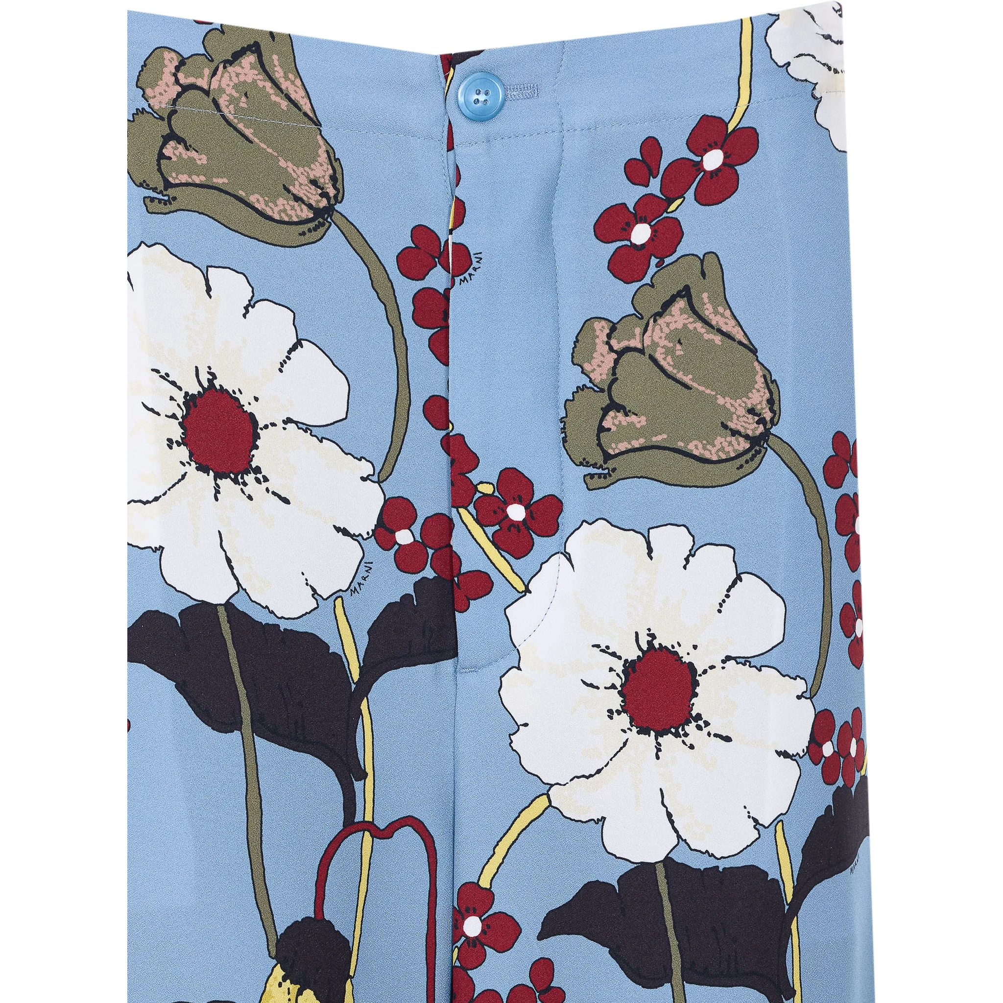 Marni Trousers Blue