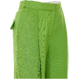 Elisabetta Franchi Trousers Green