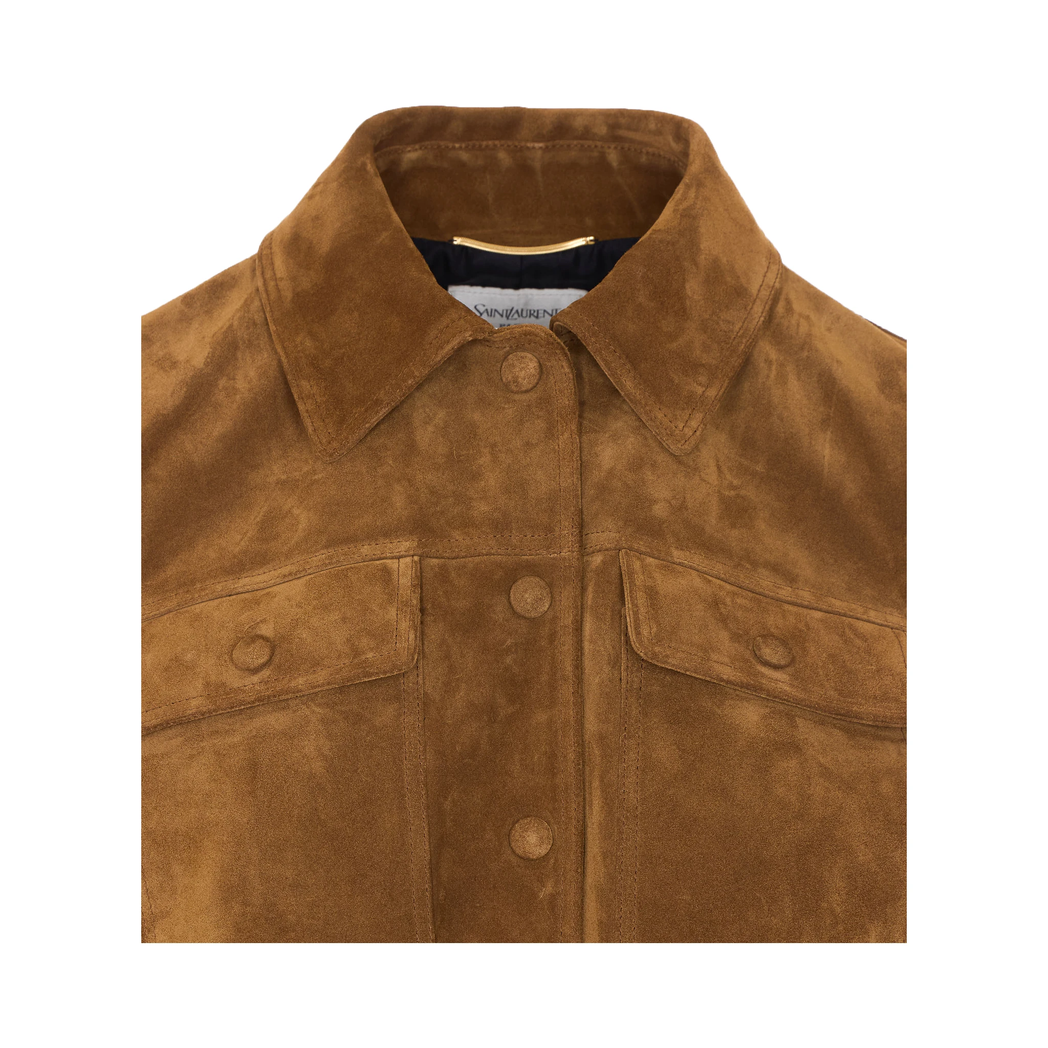 Saint Laurent  Jackets Brown