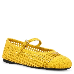 Prada Flat shoes Yellow