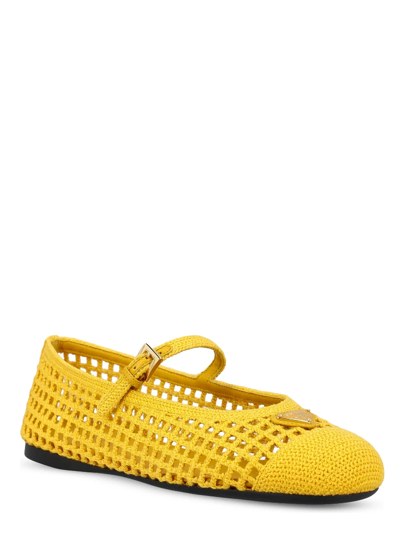 Prada Flat shoes Yellow