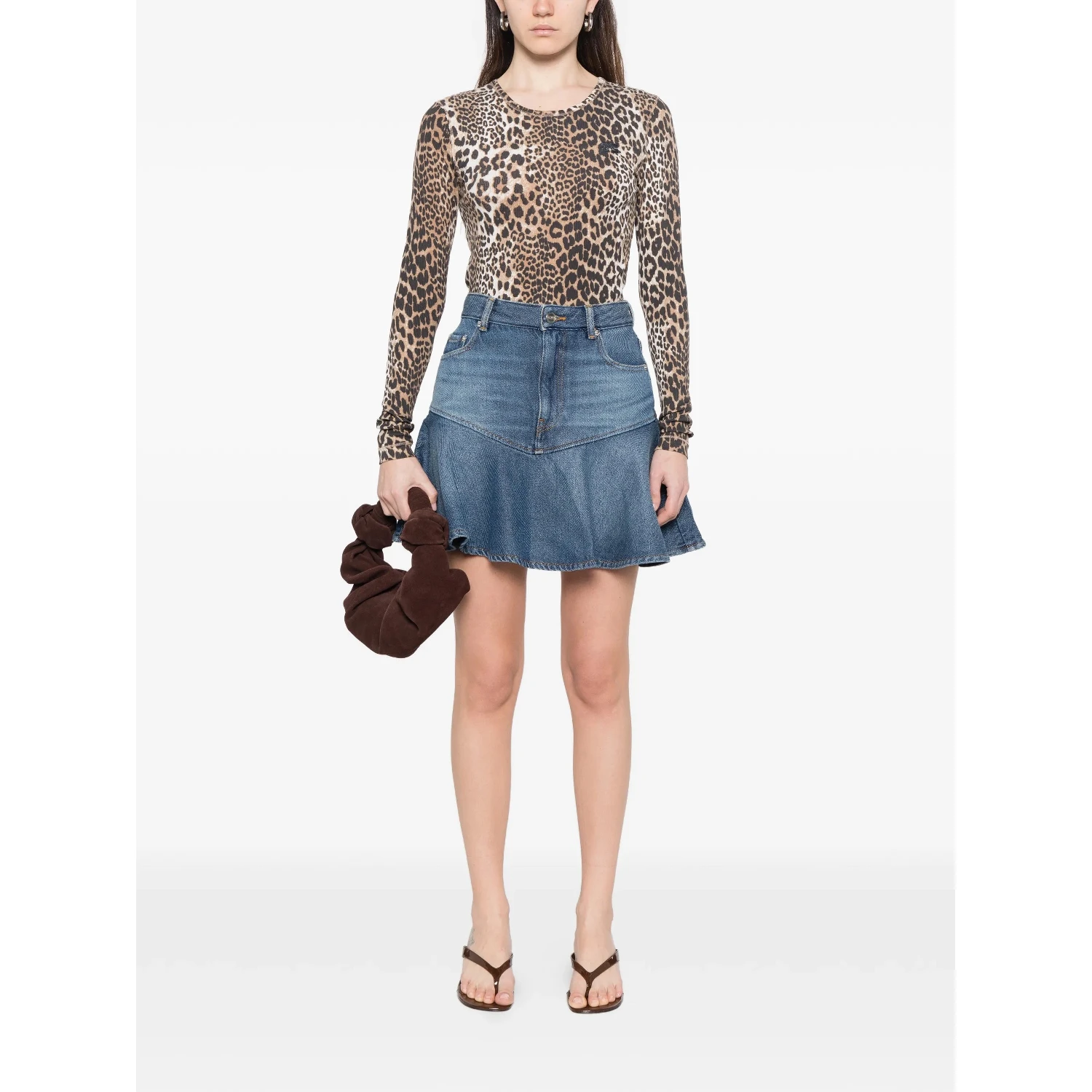 GANNI Skirts Blue