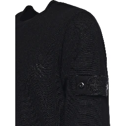 Stone Island Sweaters Black