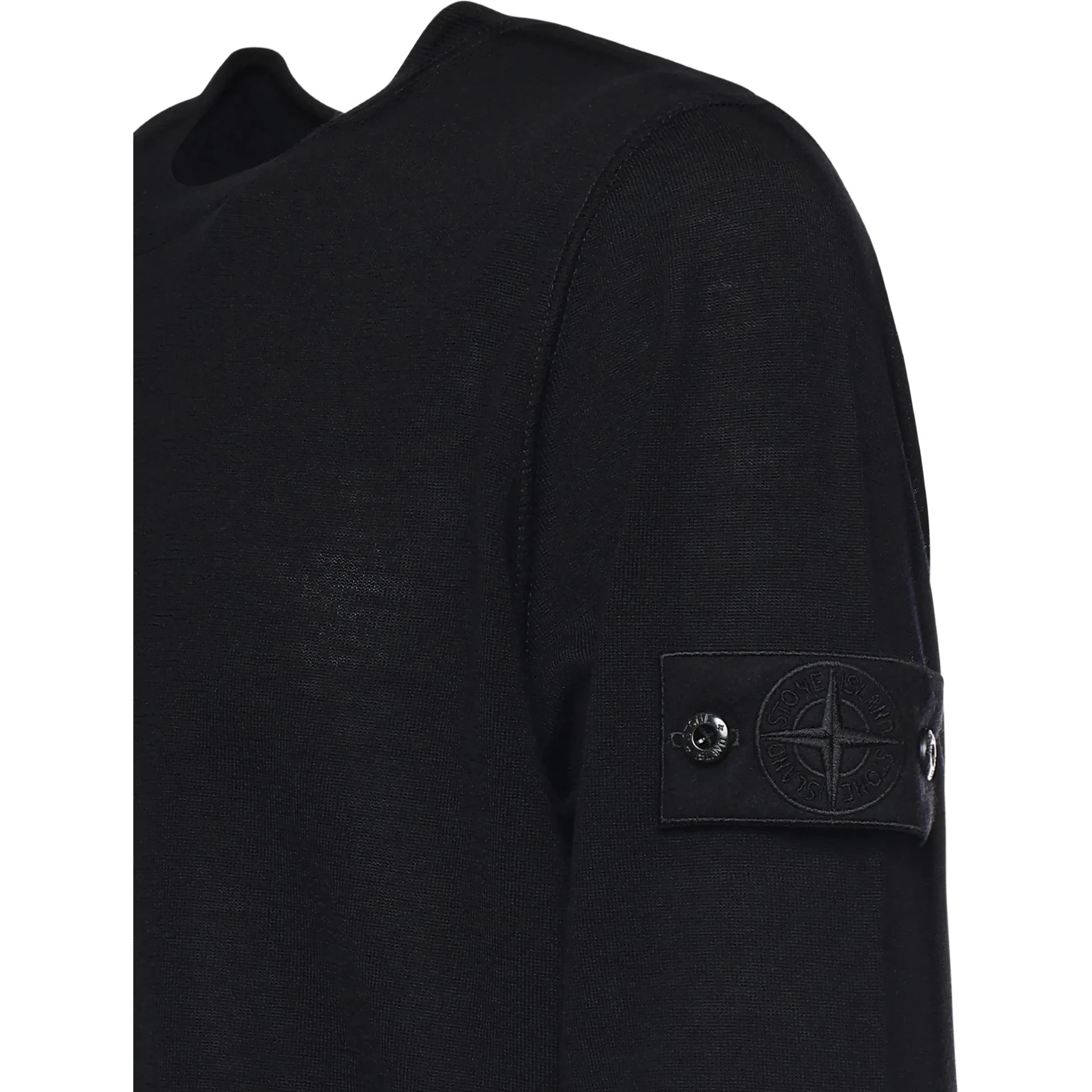 Stone Island Sweaters Black