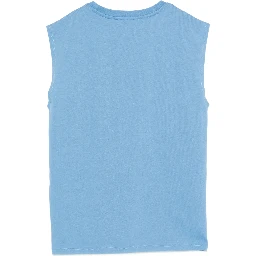 Balmain T-shirts and Polos Clear Blue