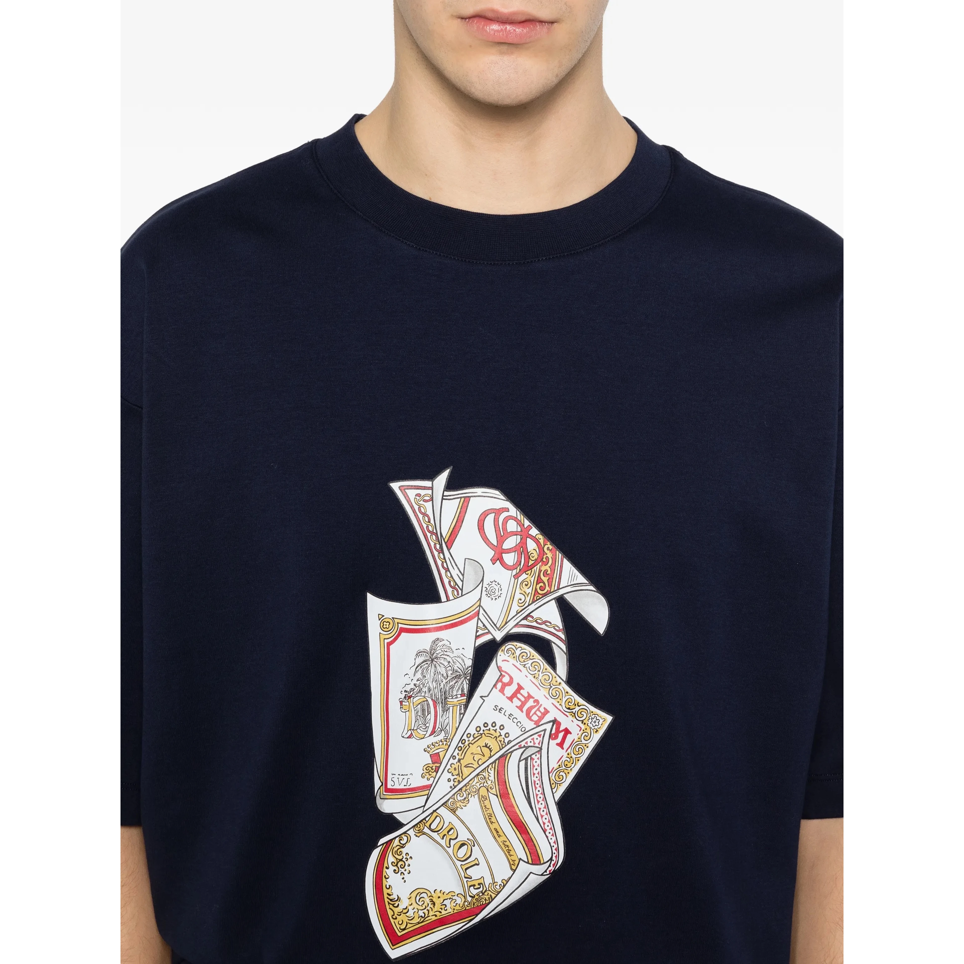 DROLE DE MONSIEUR T-shirts and Polos Blue