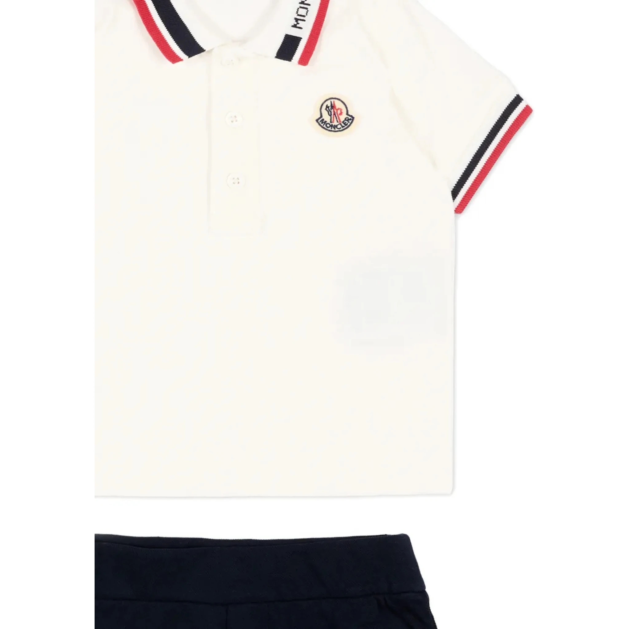 ملابس مونكلير للأطفال... أبيض