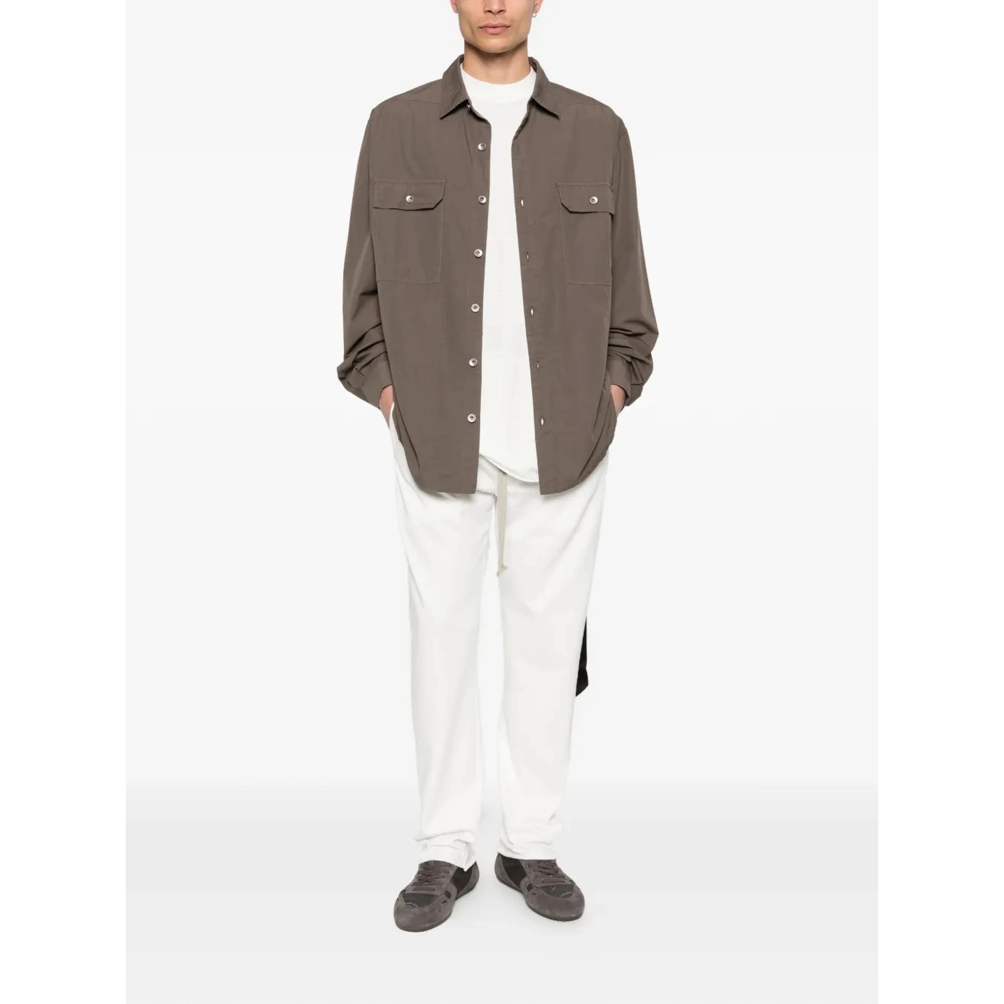 RICK OWENS DRKSHDW Shirts Grey
