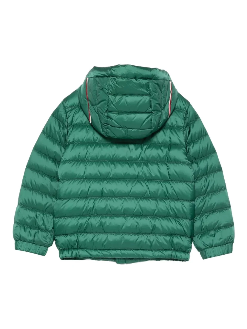 MONCLER KIDS Coats Green