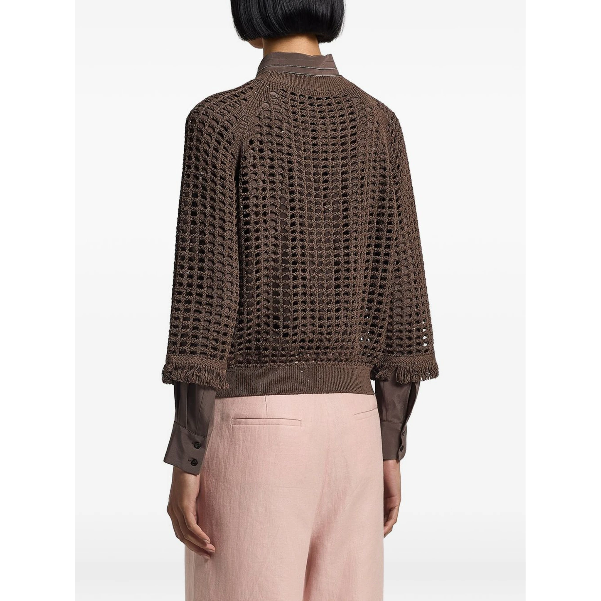 Peserico Sweaters Brown