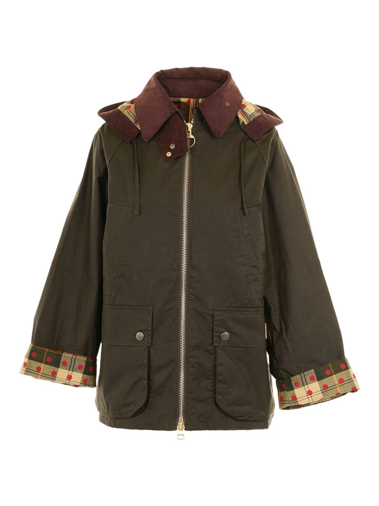 معاطف باربور الخضراء