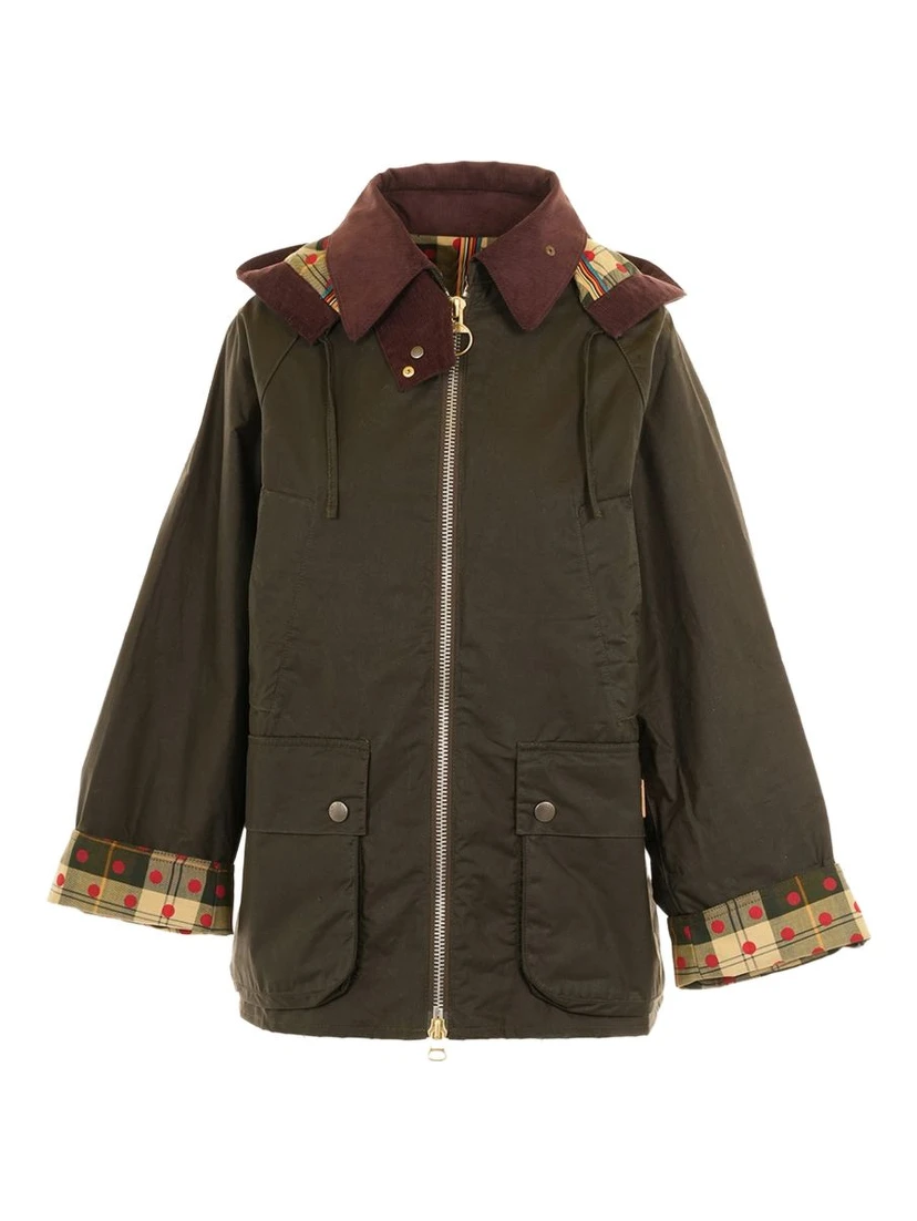 معاطف باربور الخضراء