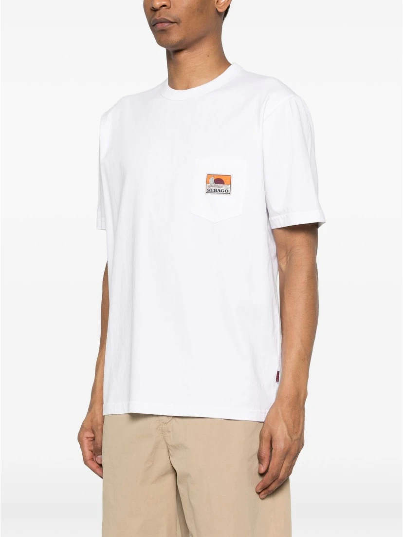 Sebago T-shirts and Polos White