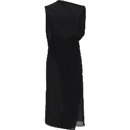 "LA ROBE DRAP" MIDI DRESS