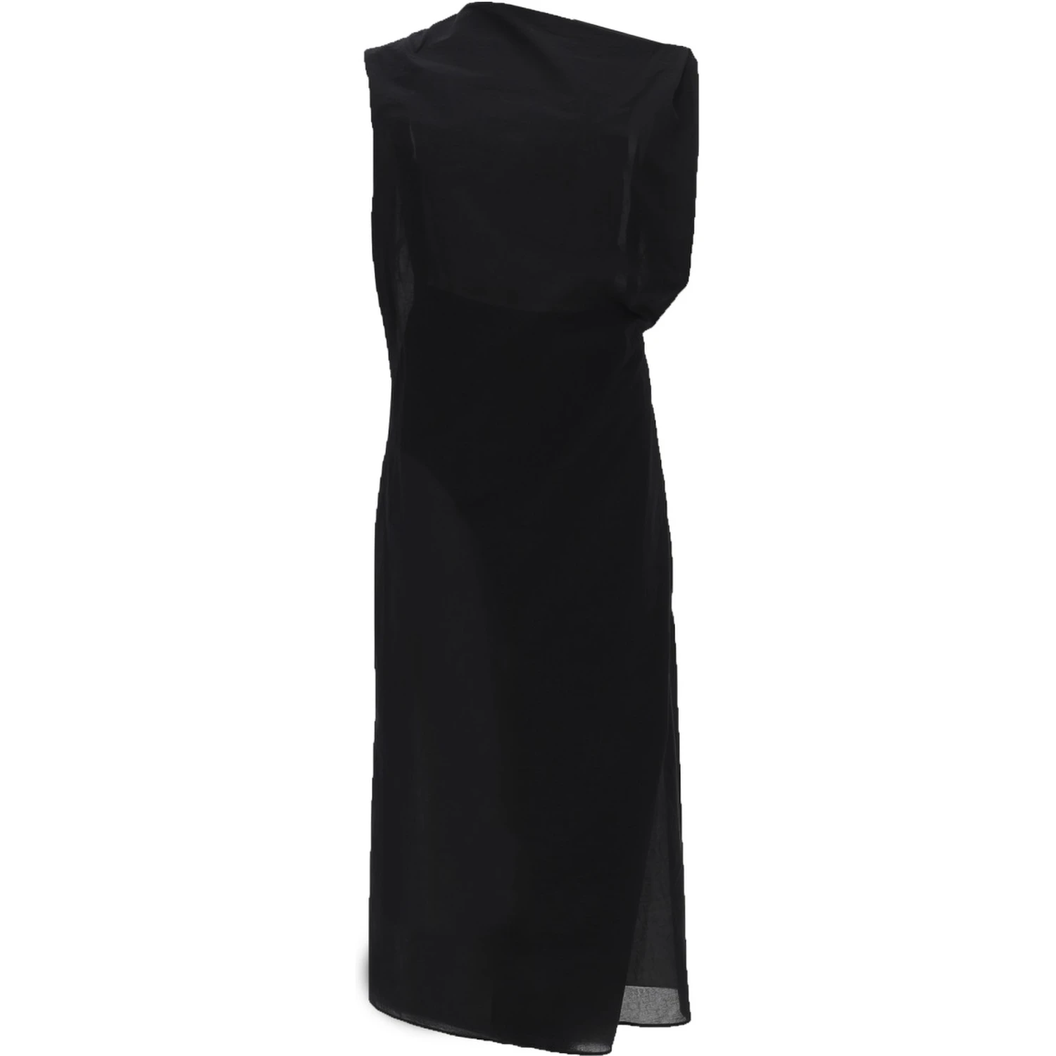 "LA ROBE DRAP" MIDI DRESS