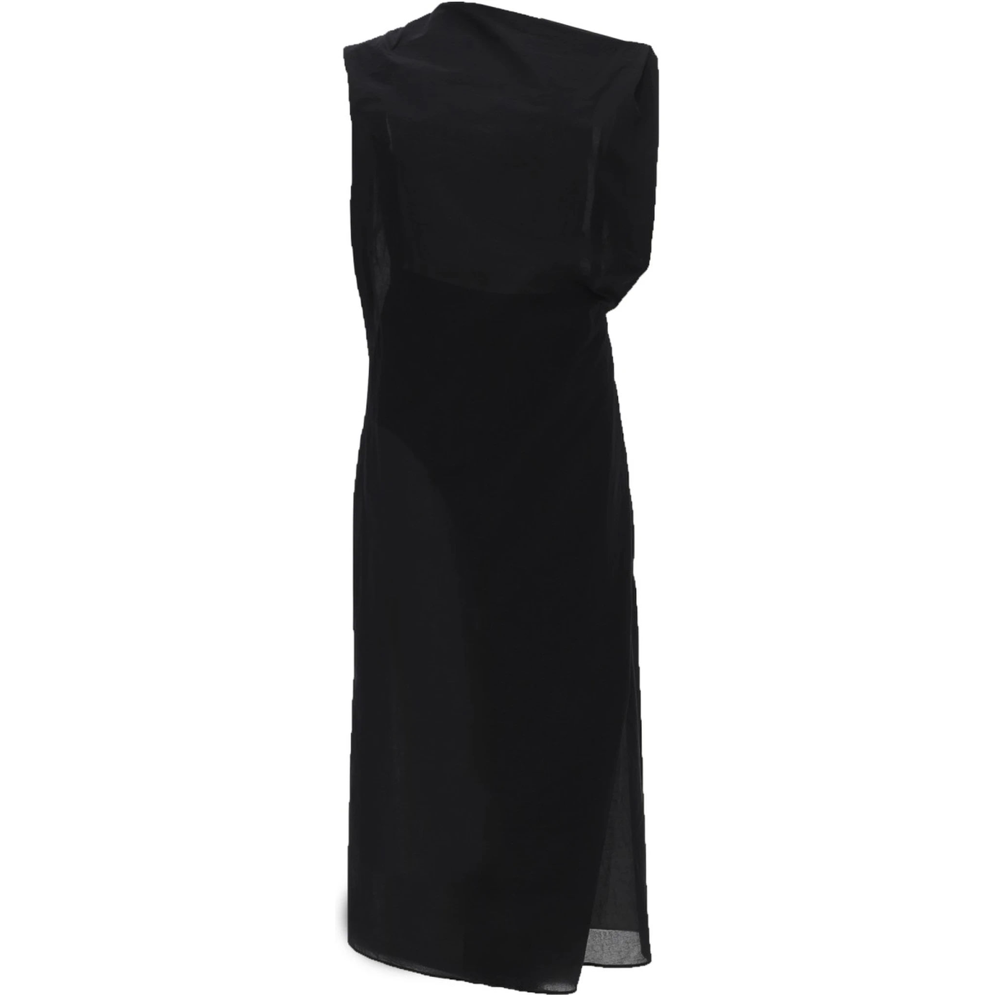 "LA ROBE DRAP" MIDI DRESS
