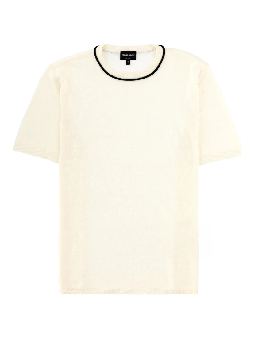 LINEN AND SILK T-SHIRT