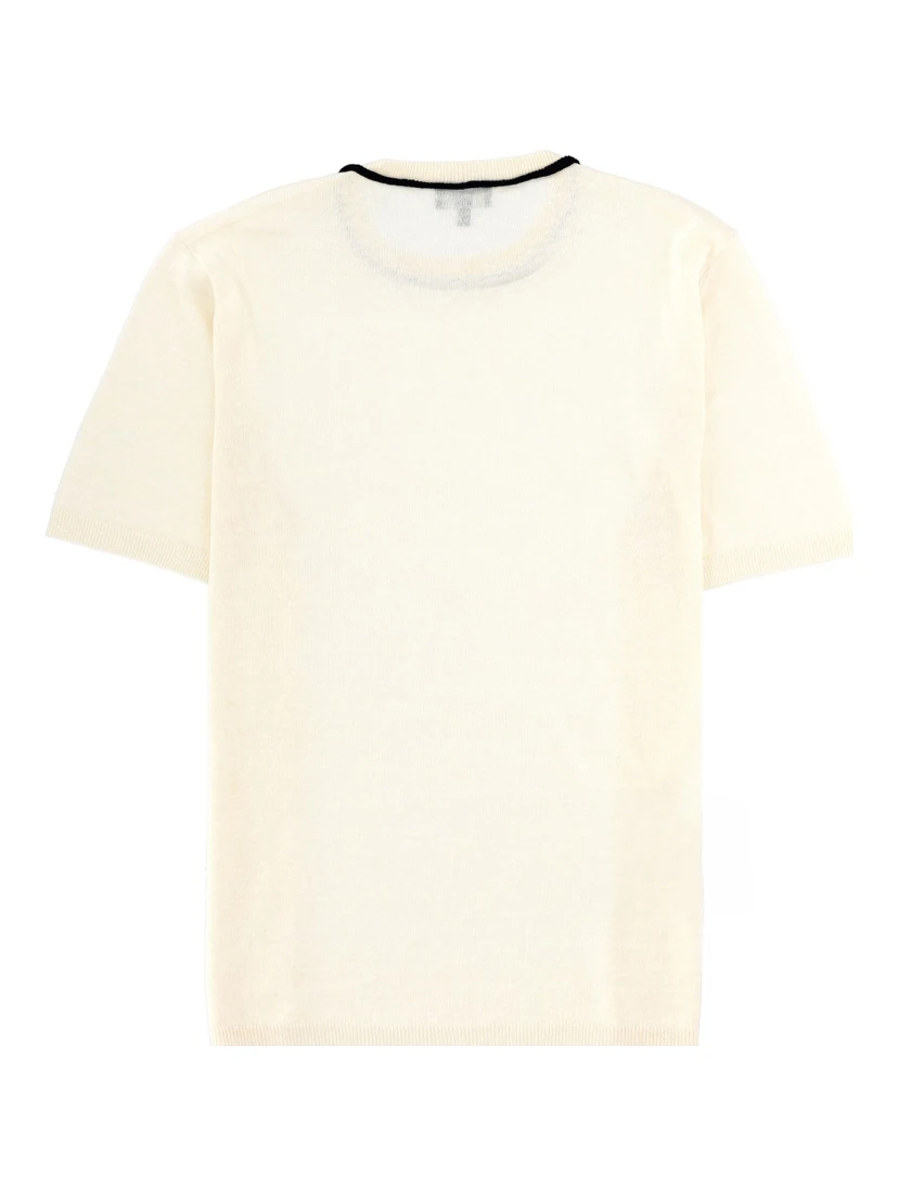 LINEN AND SILK T-SHIRT
