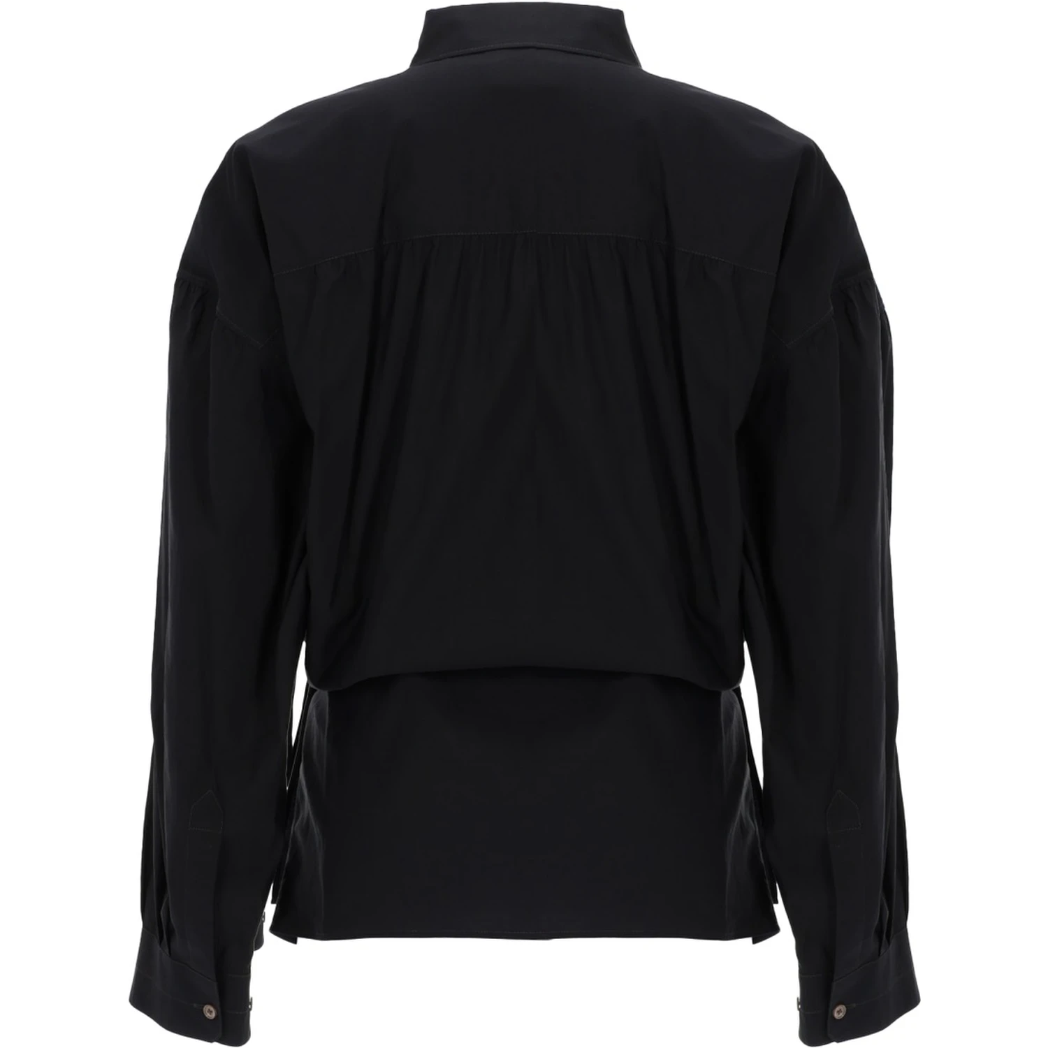 "STRAIGHT COLLAR TWISTED" SHIRT
