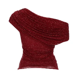 ASYMMETRICAL TOP WITH RHINESTONES