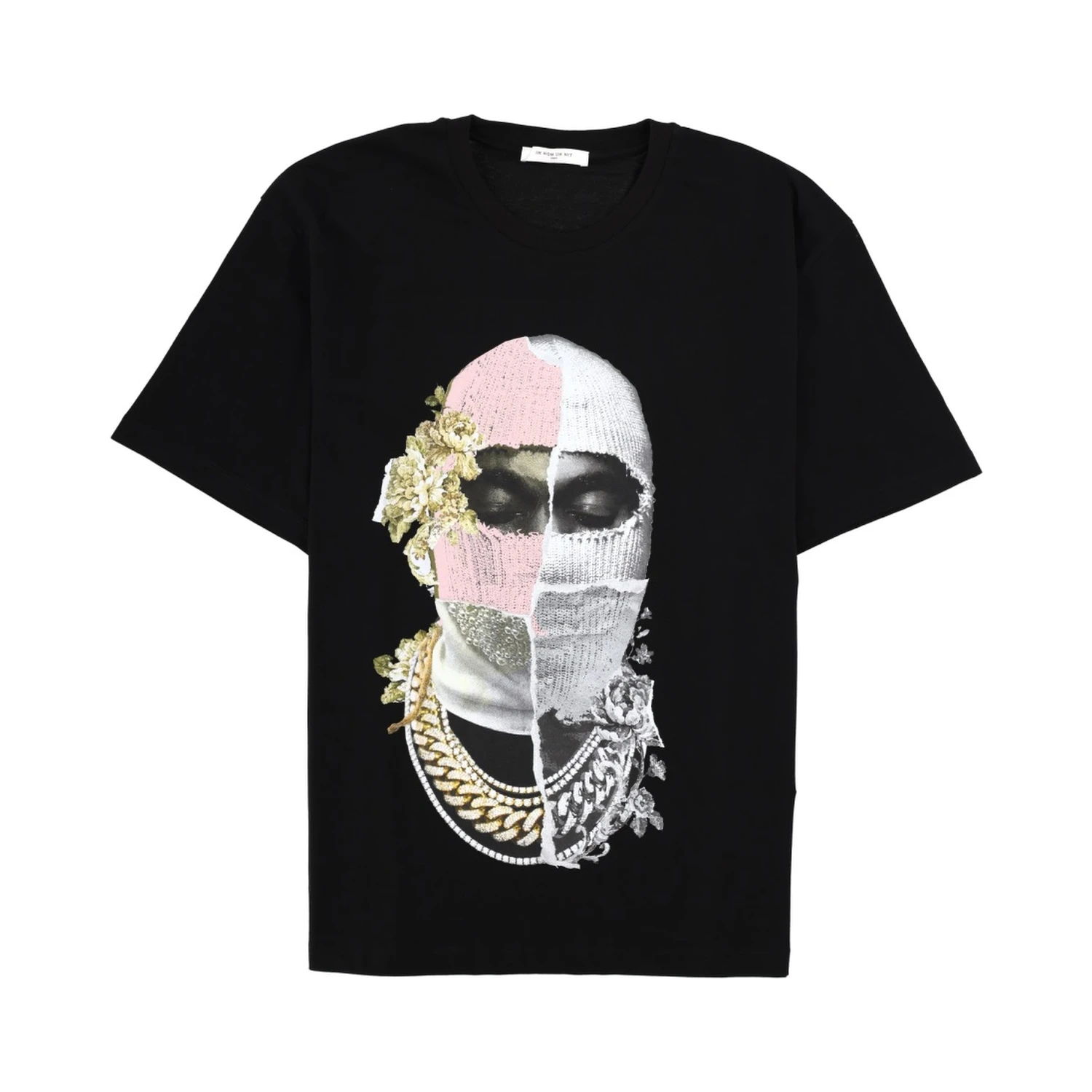 "NEWSPAPER MASK" T-SHIRT