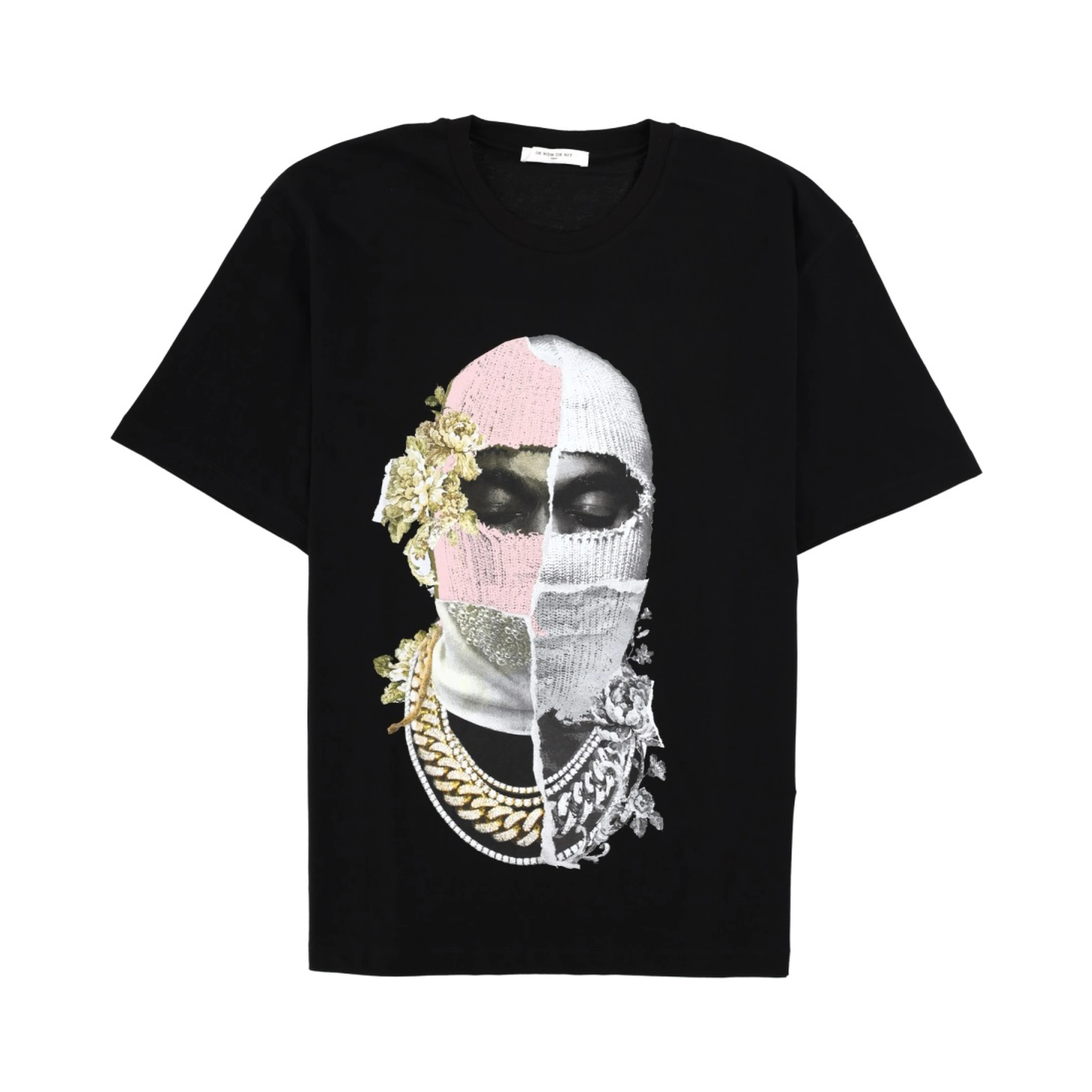 "NEWSPAPER MASK" T-SHIRT