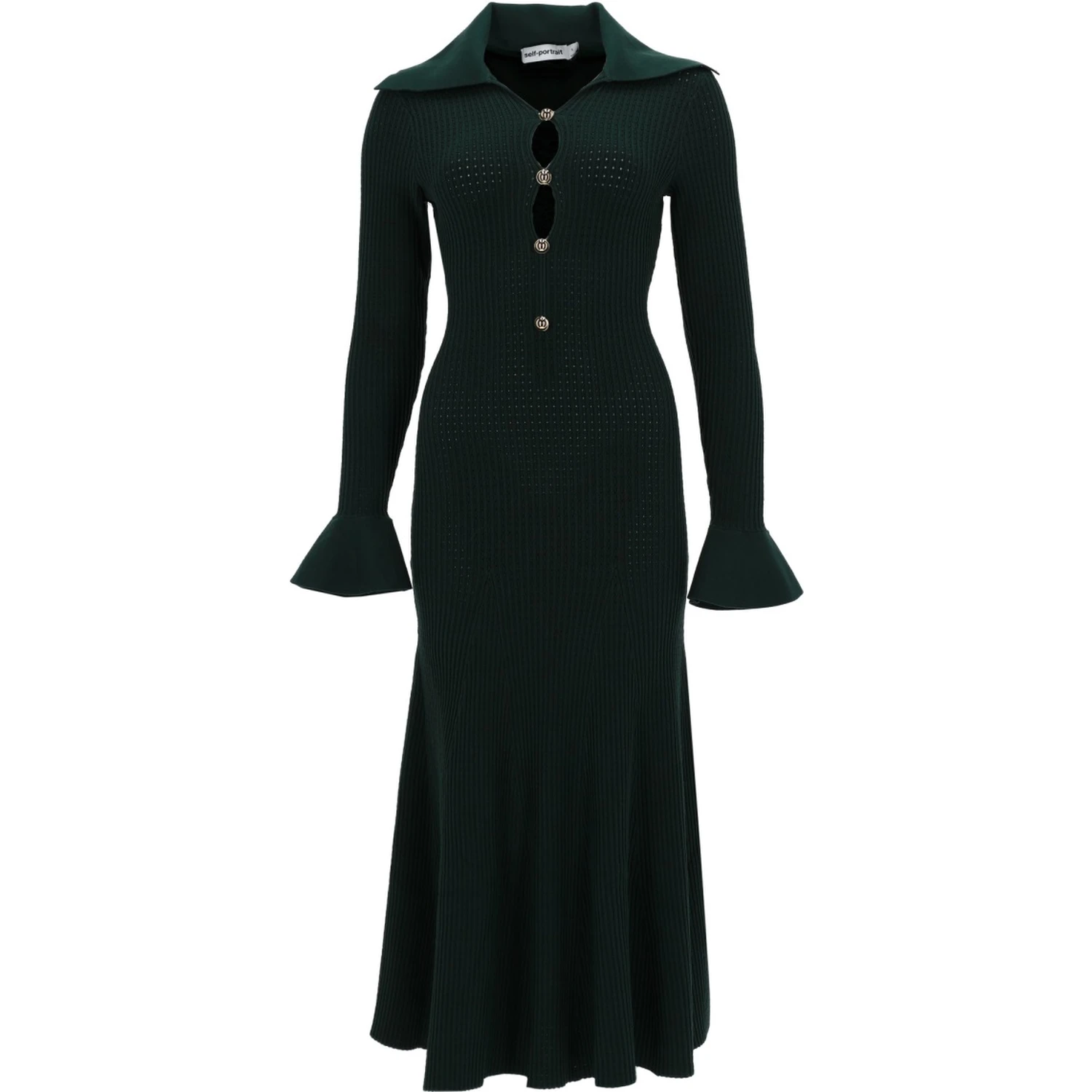 MIDI DRESS WITH CUT-OUT