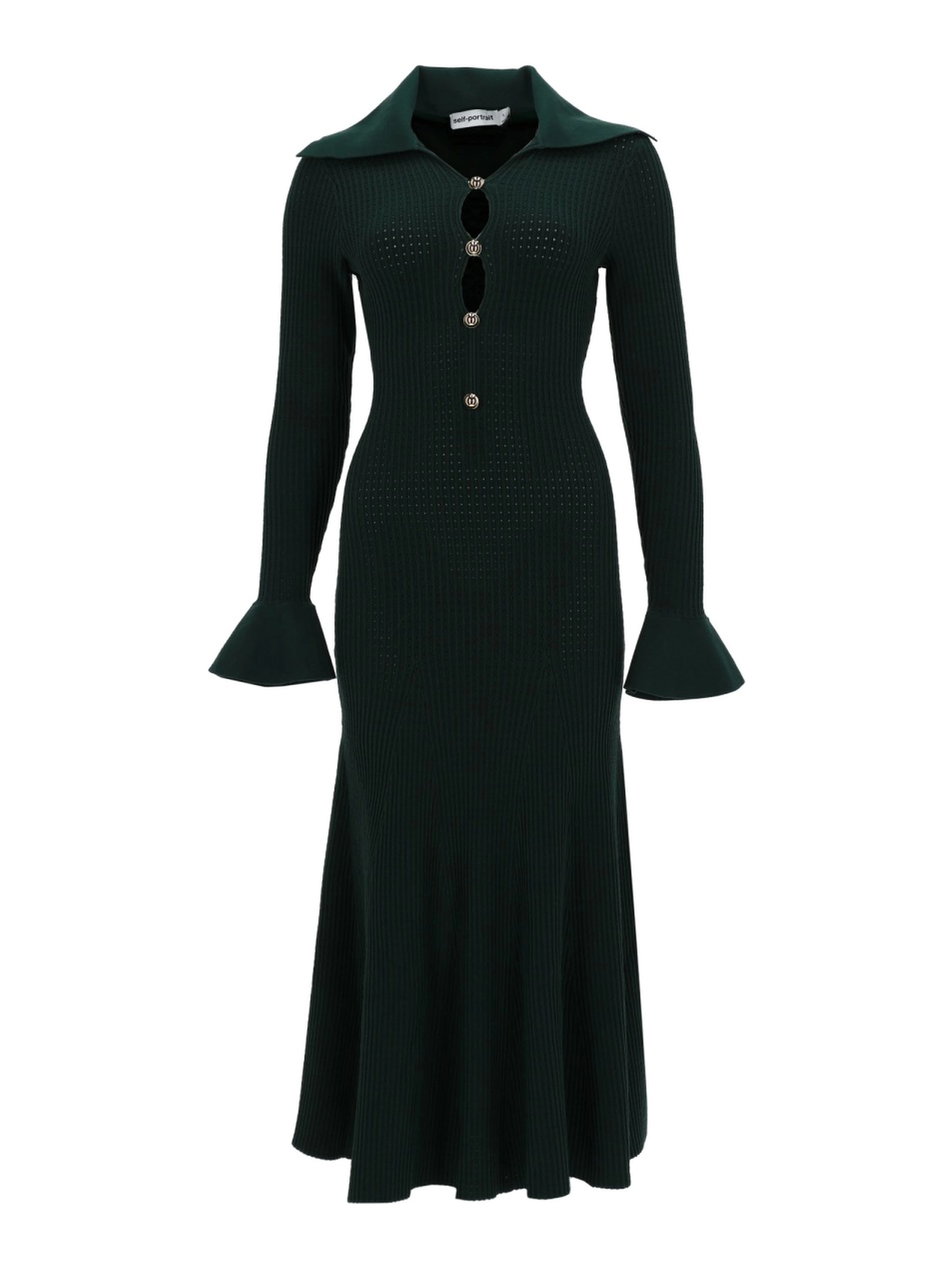 MIDI DRESS WITH CUT-OUT