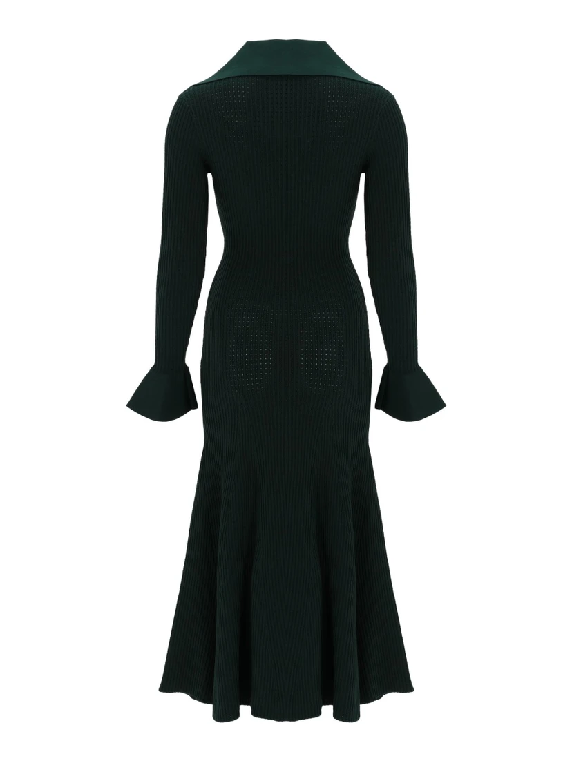 MIDI DRESS WITH CUT-OUT