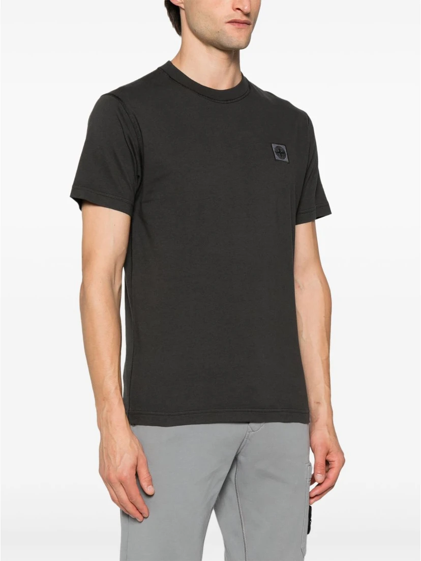 Stone Island T-shirts and Polos Grey
