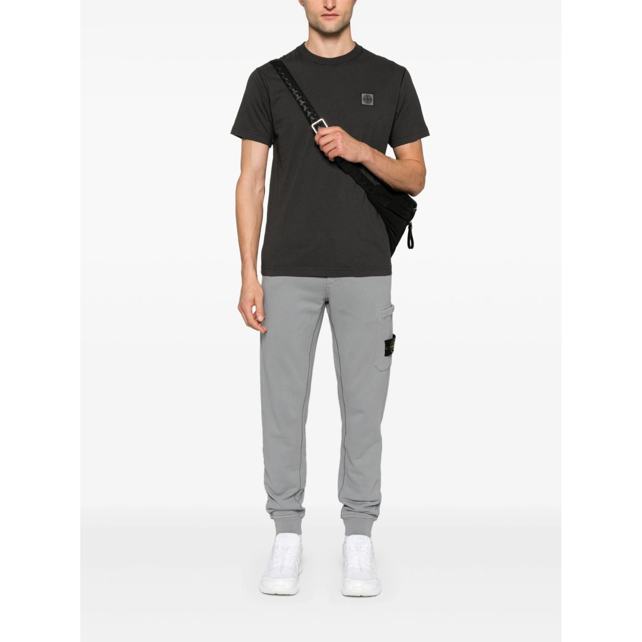 Stone Island T-shirts and Polos Grey