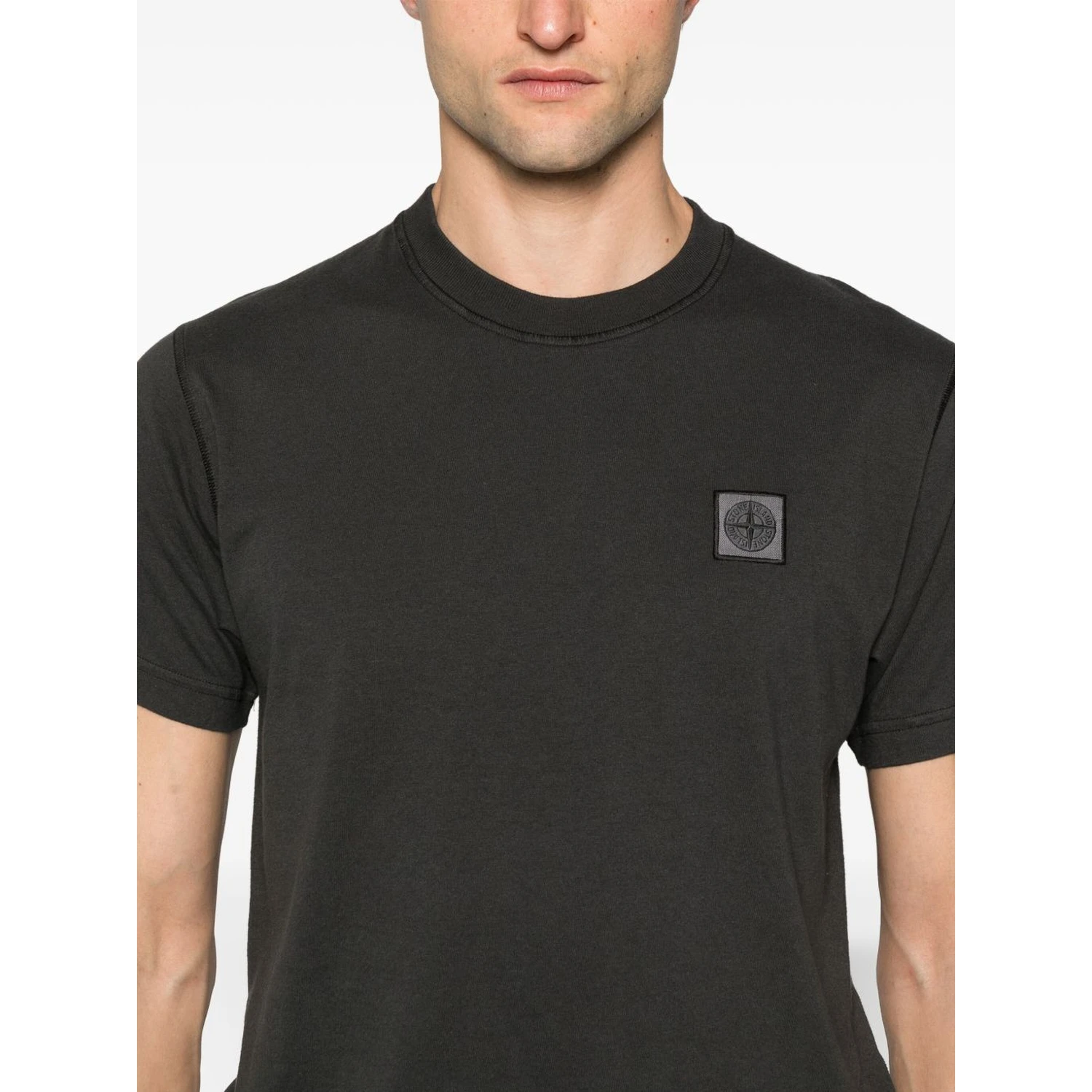 Stone Island T-shirts and Polos Grey