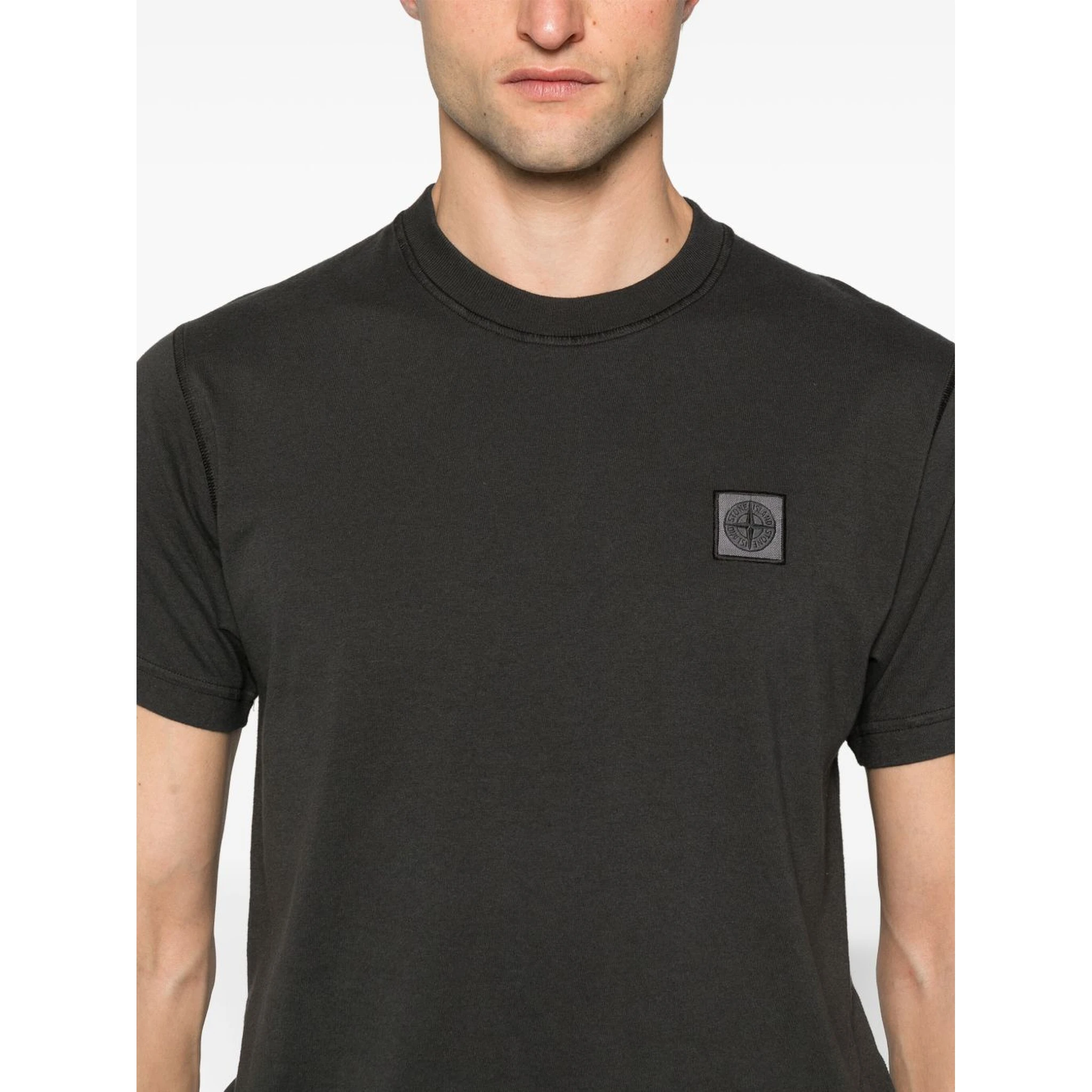Stone Island T-shirts and Polos Grey