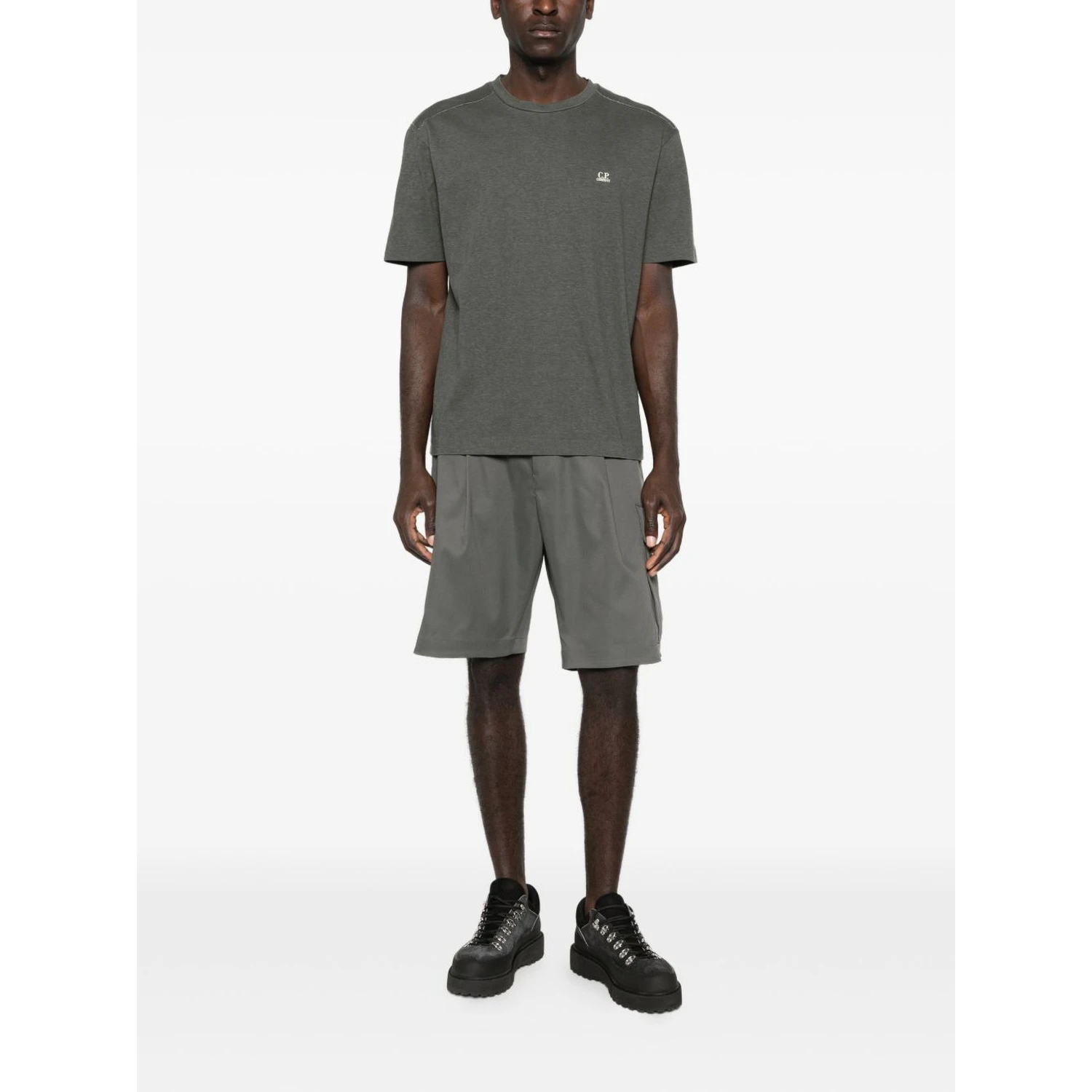 CP COMPANY T-shirts and Polos Grey