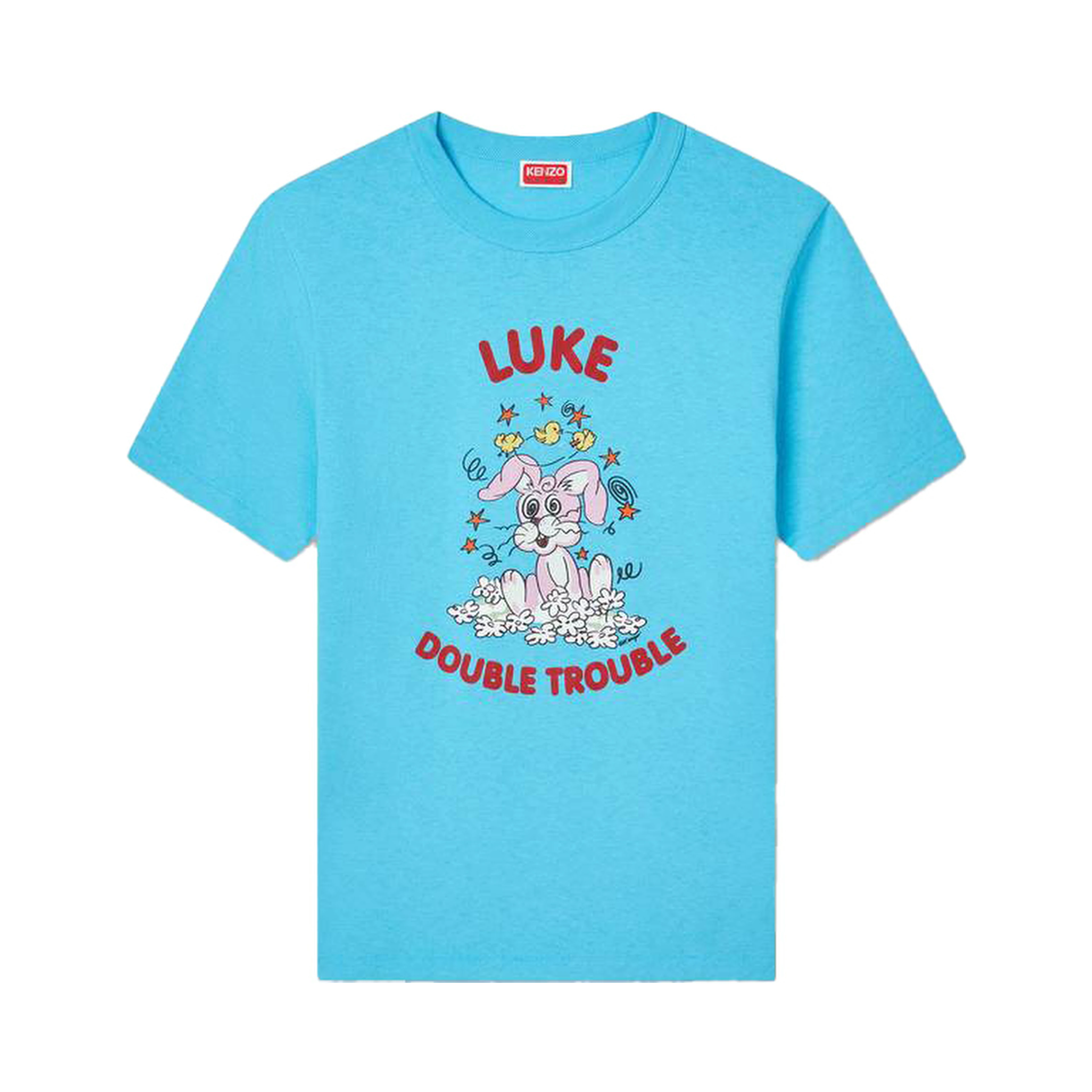Kenzo T-shirts and Polos Clear Blue