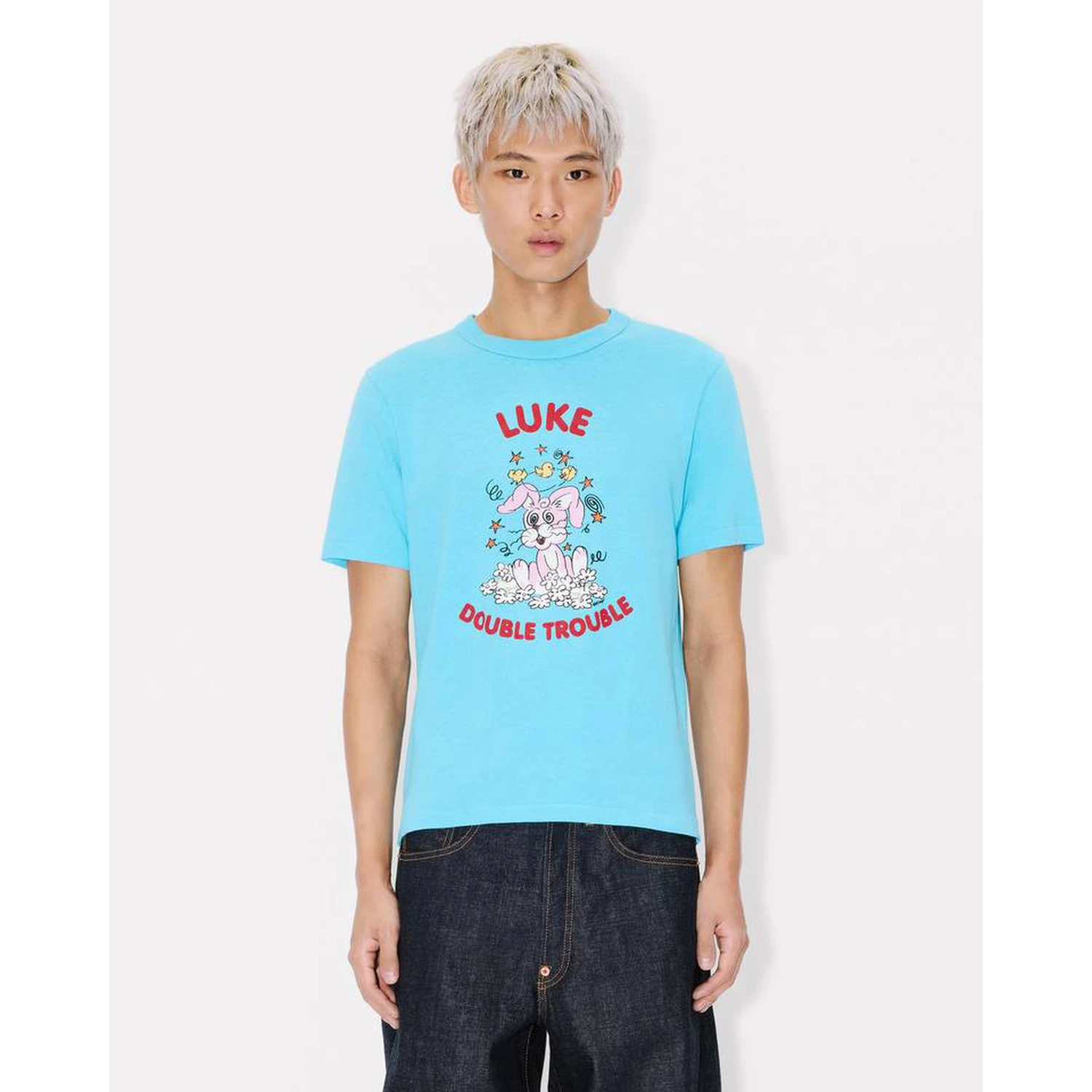 Kenzo T-shirts and Polos Clear Blue