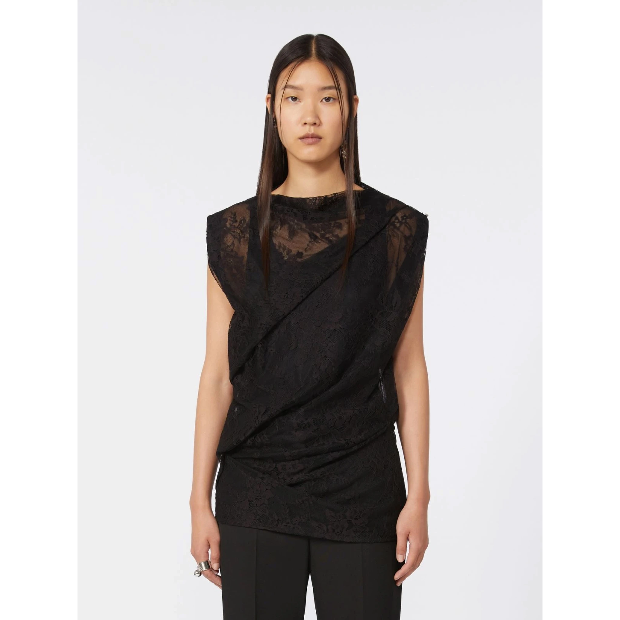 SportMax  Shirts Black