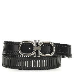 Black Calf Leather Bos Taurus Regular Belt