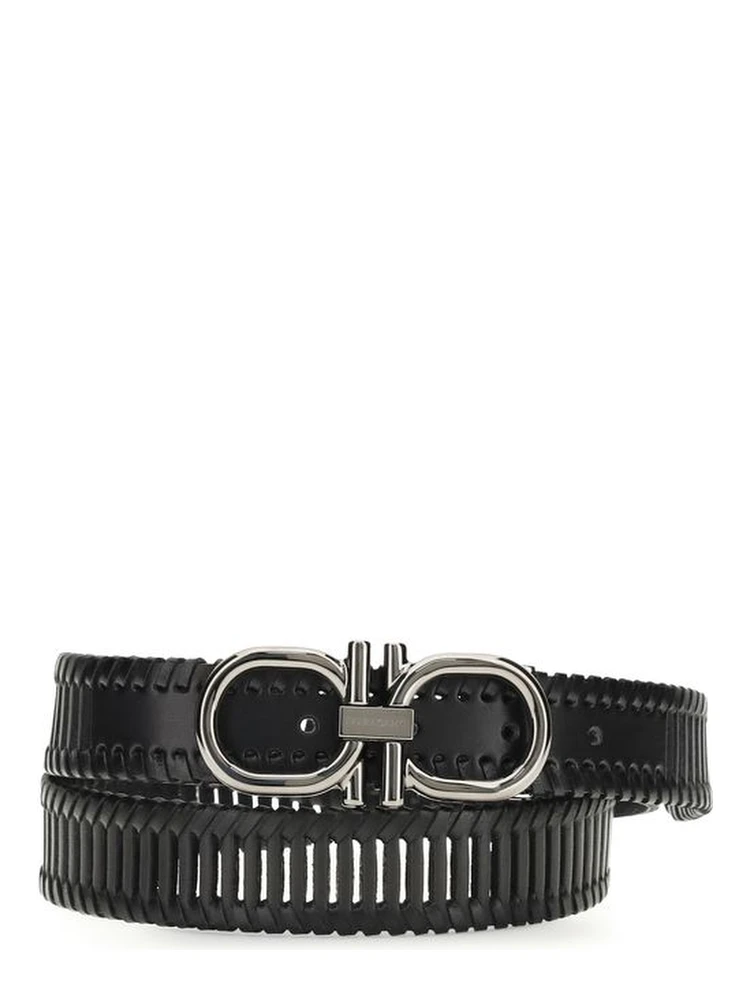 Black Calf Leather Bos Taurus Regular Belt