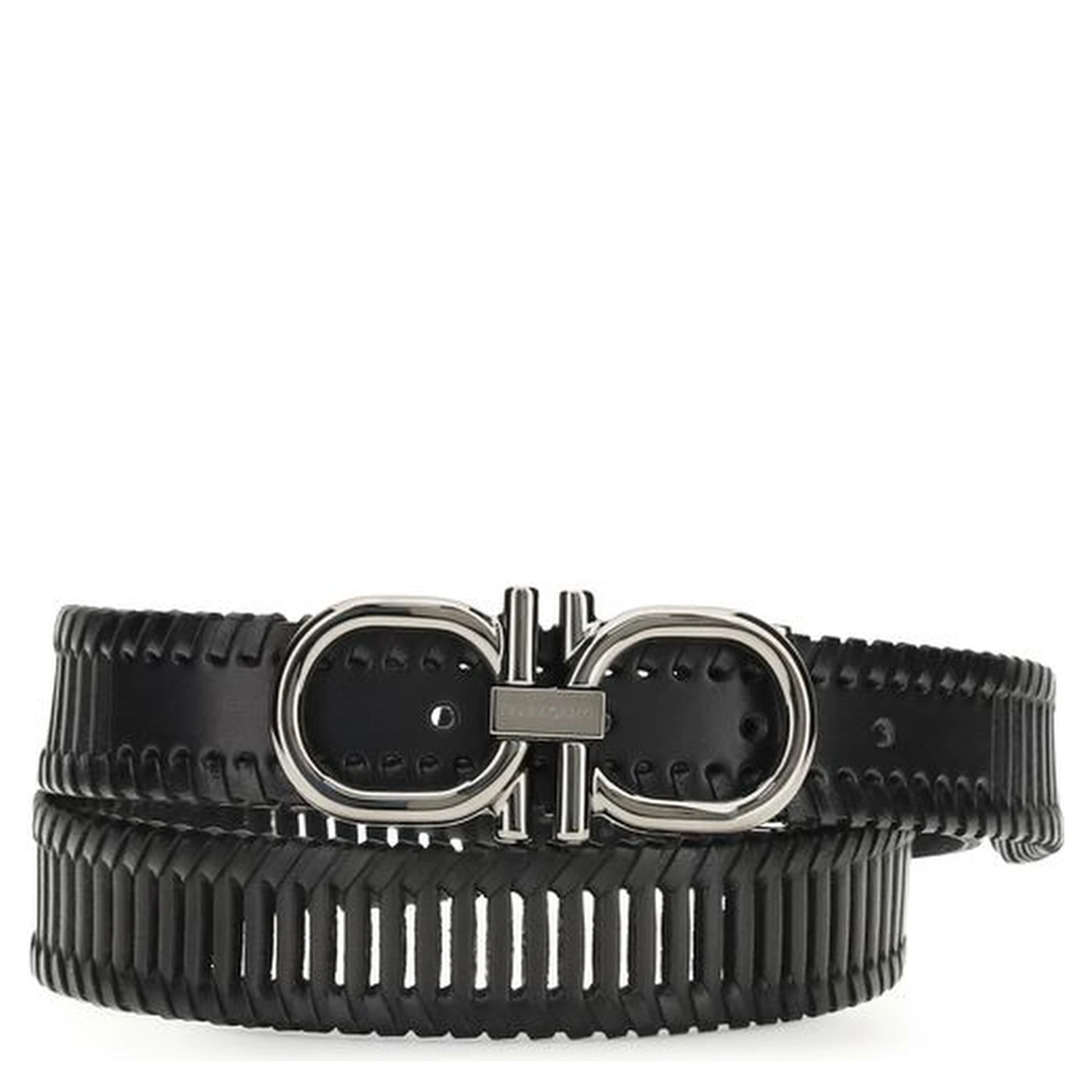 Black Calf Leather Bos Taurus Regular Belt