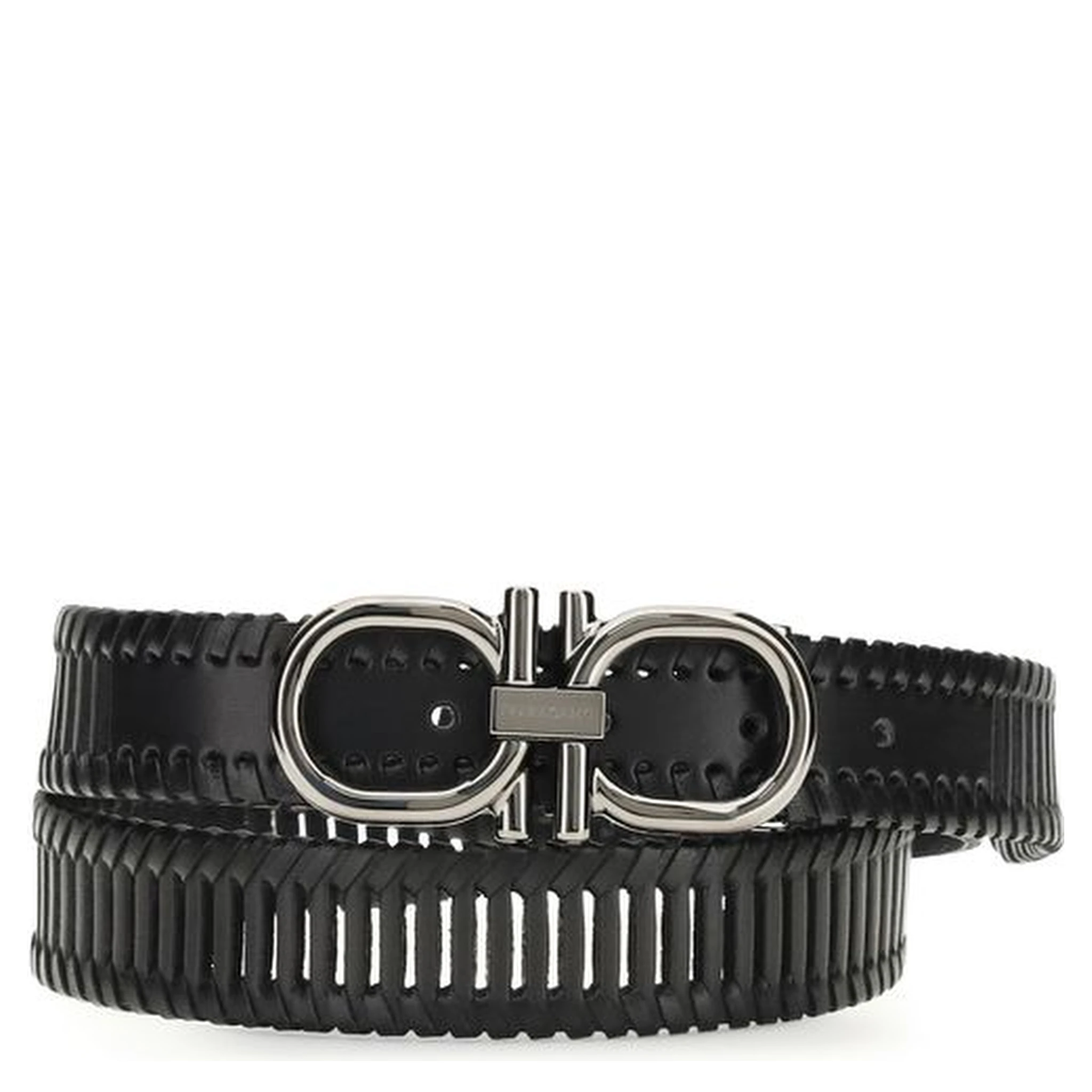 Black Calf Leather Bos Taurus Regular Belt